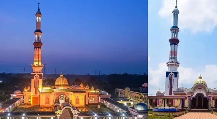 মুগ্ধতা ছড়াচ্ছে বরিশালের গুঠিয়া মসজিদ